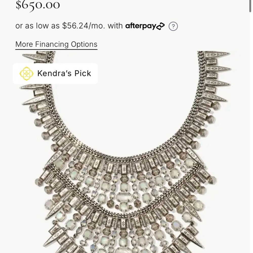 Kendra Scott Serayah Vintage Necklace - Picture 5 of 6